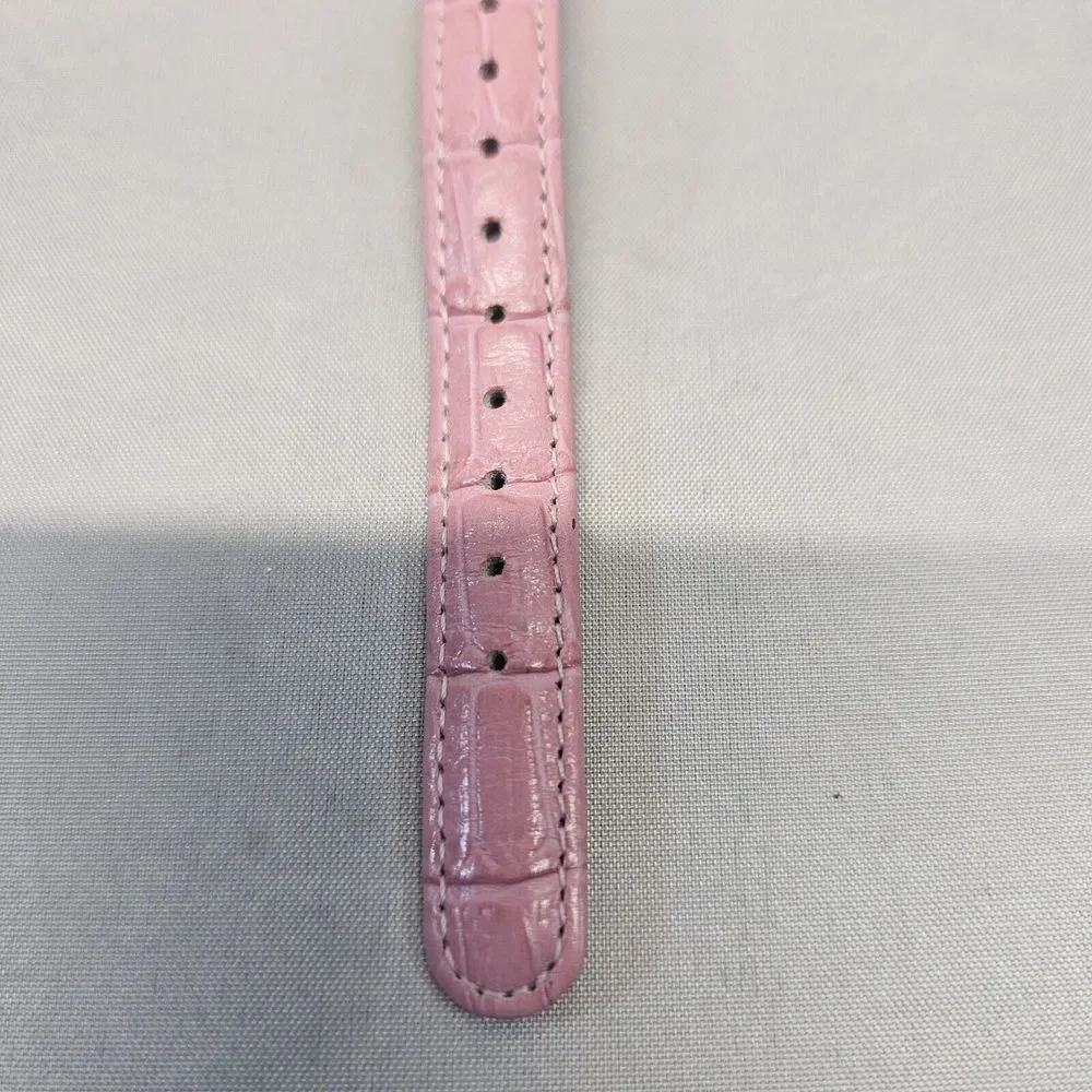 Timex Indiglo women's watch. Classic‎ style face. Pink band Needs Battery